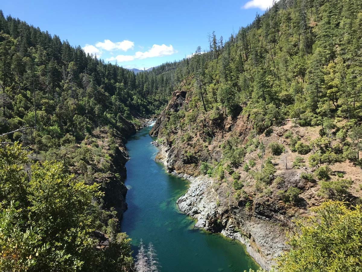  Illinois River flowing through the Kalmiopsis Wilderness